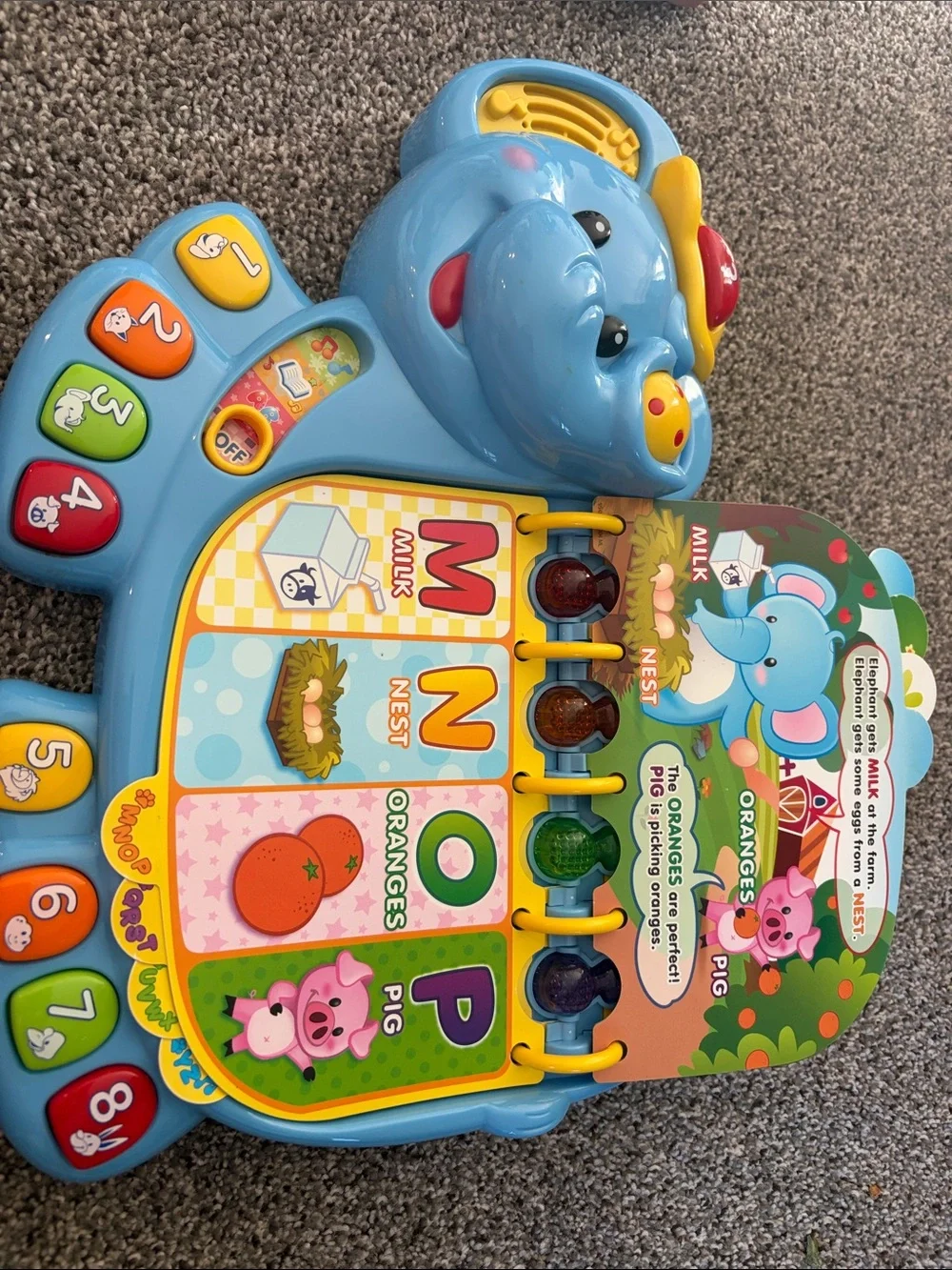 Vtech Touch & Teach Elephant